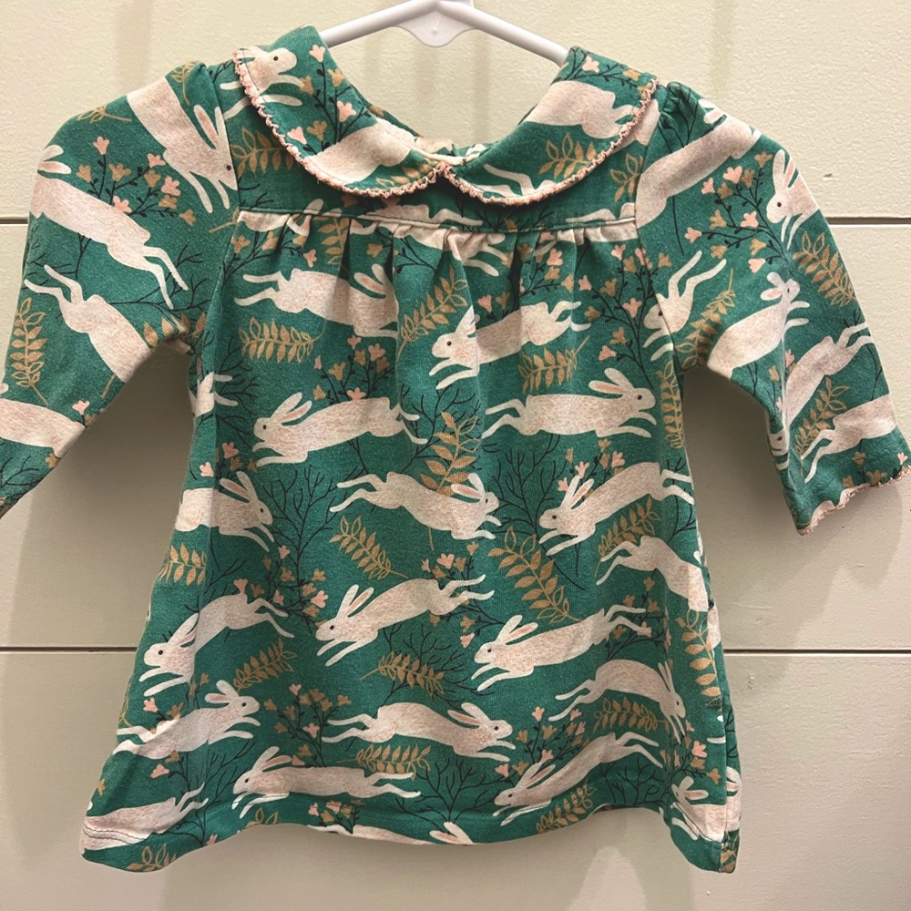 Baby Boden Rabbit Dress/Tunic Top
